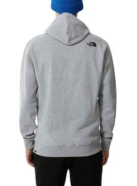Sweatshirt The North Face Fine Box für Herren Grau