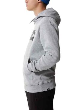 Sweatshirt The North Face Fine Box für Herren Grau