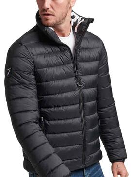 Jacke Superdry Code Acolchada Herren Schwarz