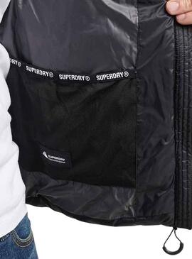 Jacke Superdry Code Acolchada Herren Schwarz
