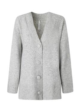 Jacke Pepe Jeans Pico Brenda für Damen Grau