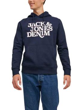 Sweatshirt Jack & Jones Gestell für Herren Marineblau