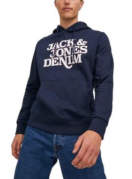 Sweatshirt Jack & Jones Gestell für Herren Marineblau