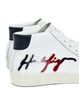 Sneakers Tommy Hilfiger Velvet Weiss für Damen