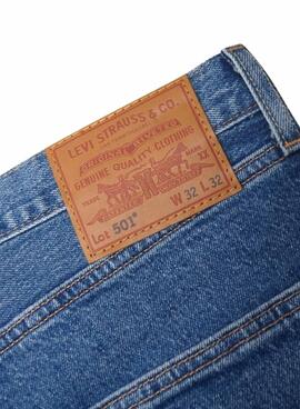 Jeans Levis 501 Original Blau Herren