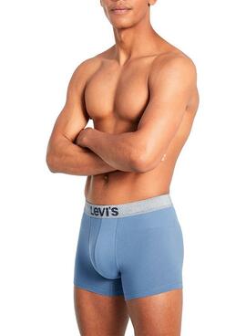 Pack 3 Unterhose Levis Geschenkbox Marineblau Herren
