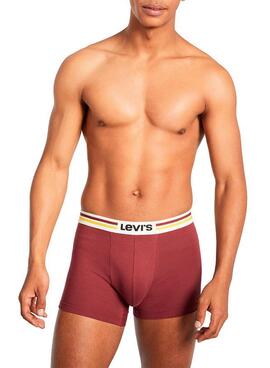 Pack 3 Unterhose Levis 3 Farben für Herren