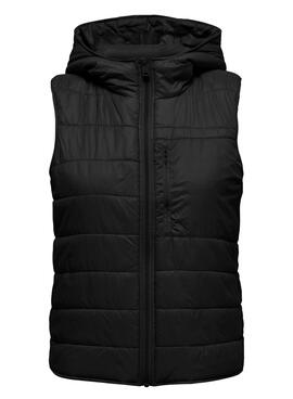 Weste Only Sky Corto Schwarz für Damen
