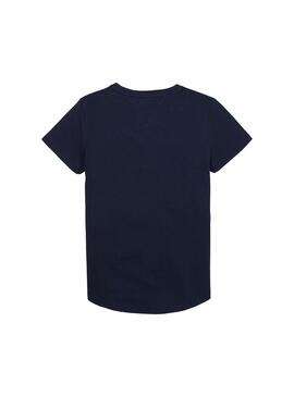 T-Shirt Tommy Hilfiger New Yorkblau Marine Blau