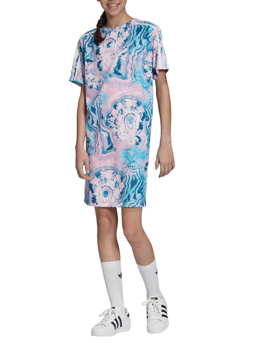 Adidas marble tee dress hotsell