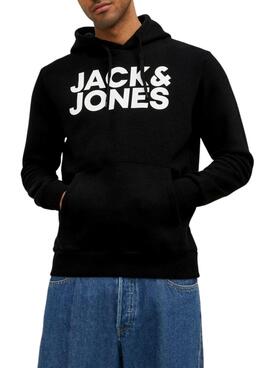 Sweatshirt Jack & Jones Maxi Logo Schwarz Herren