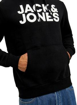 Sweatshirt Jack & Jones Maxi Logo Schwarz Herren