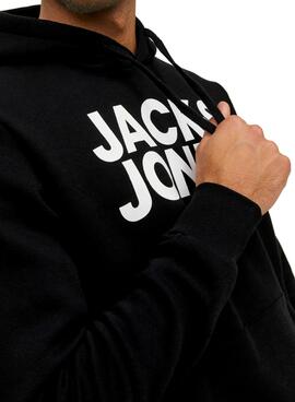 Sweatshirt Jack & Jones Maxi Logo Schwarz Herren