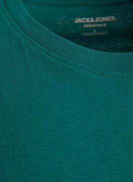 T-Shirt Jack & Jones Corp Logo Grün Herren