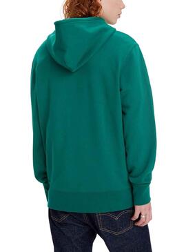 Sweatshirt Levis Hoodie Grün für Herren