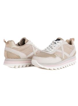 Sneakers Munich Ripple 44 Beige für Damen