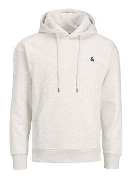 Sweatshirt Jack and Jones Jestar Weiss für Herren