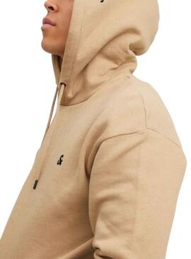 Sweatshirt Jack and Jones Jestar Beige für Herren