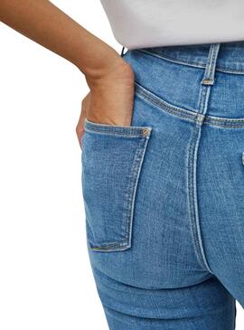 Pabtalon Jeans Vila Sarah Mitte für Damen