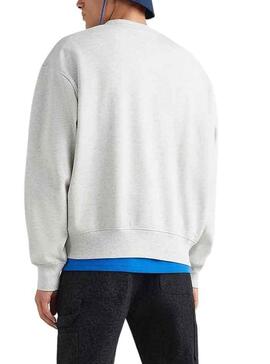 Sweatshirt Tommy Jeans Komfort Grau für Herren