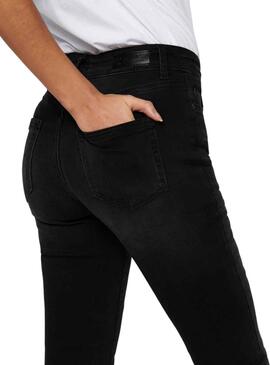 Hose Jeans Only Blush Schwarz für Damen