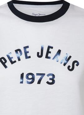 T-Shirt Pepe Jeans Moni Weiss für Damen