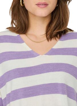 Pullover Only Lila Amalia für Damen