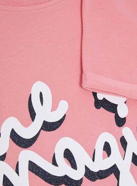 T-Shirt Name It Vixi Pink Für Mädchen