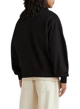 Sweatshirt Tommy Jeans Boxy Luxy Schwarz Herren