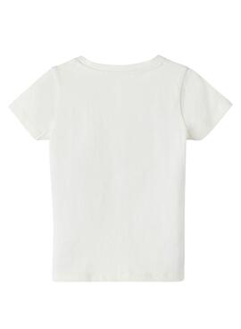 T-Shirt Name It Belinda Beige für Mädchen