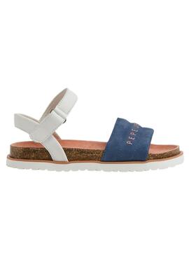 Sandalen Pepe Jeans Berlin Park Blau für Mädchen