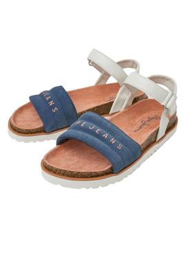 Sandalen Pepe Jeans Berlin Park Blau für Mädchen
