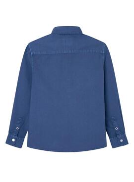 Hemd Pepe Jeans Marston Blau für Junge
