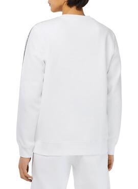 Sweatshirt Lacoste Streetwear Weiss für Herren