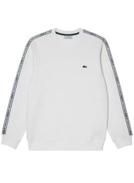 Sweatshirt Lacoste Streetwear Weiss für Herren