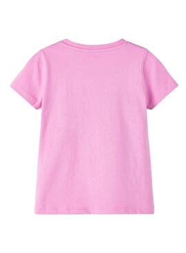 T-Shirt Name It Belinda Rosa für Mädchen