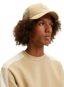 Mütze Calvin Klein Archive Cap Beige für Herren