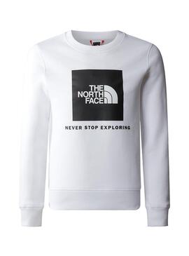 Sweatshirt The North Face Teen Weiss für Junge