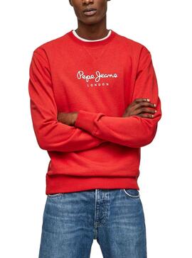 Sweatshirt Pepe Jeans Edward Rot für Herren