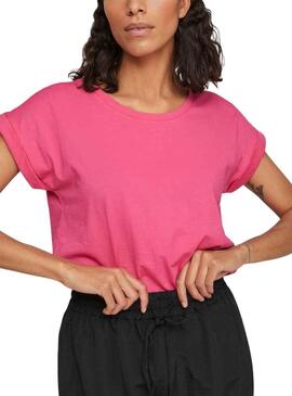 T-Shirt Vila Dreamers Rosa für Damen