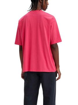 T-Shirt Levis Schlittschuh Rosa für Herren