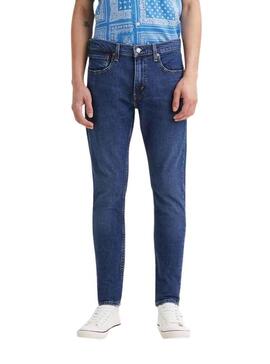 Hose Jeans Levis 512 Slim Marineblau für Herren