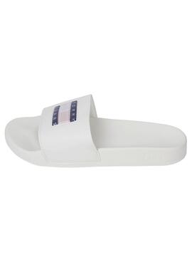 Flip flops Tommy Jeans Flag Print Weiss für Damen
