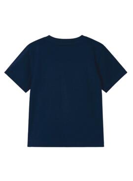 T-Shirt Mayoral Lenticular Marineblau für Junge