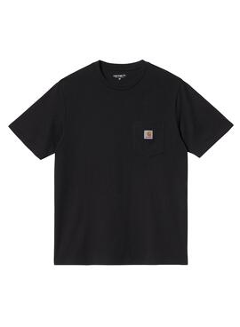 T-Shirt Carhartt Pocket Schwarz für Herren