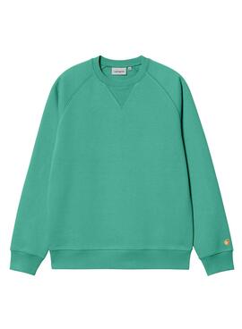 Sweatshirt Carhartt Chase Grün für Herren