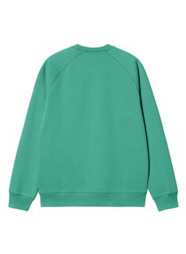 Sweatshirt Carhartt Chase Grün für Herren