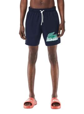 Badehose Lacoste MH5633 Marineblau für Herren