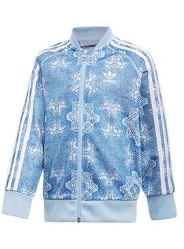 Adidas Culture Blue Trainingsanzug Mädchen