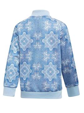 Adidas Culture Blue Trainingsanzug Mädchen